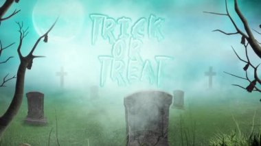 Mezarlık Trick or Treat siste