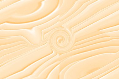 Sarı mermer desenli arka plan. Çeşitli amaçlar için şablon. Kahverengi ve beyaz dalgalı soyut illüstrasyon.