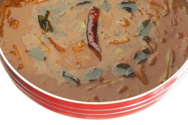 Sambar - Güney Hindistan baharatlı mercimek.