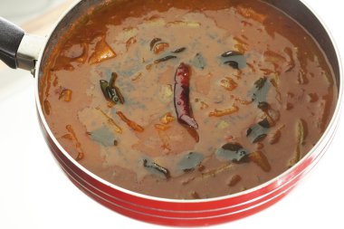 Sambar - Güney Hindistan baharatlı mercimek.