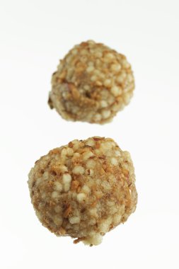 Hint hızlı gıda derin kızarmış sago geçmişte vada.