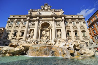 Fontana di trevi, roma, İtalya