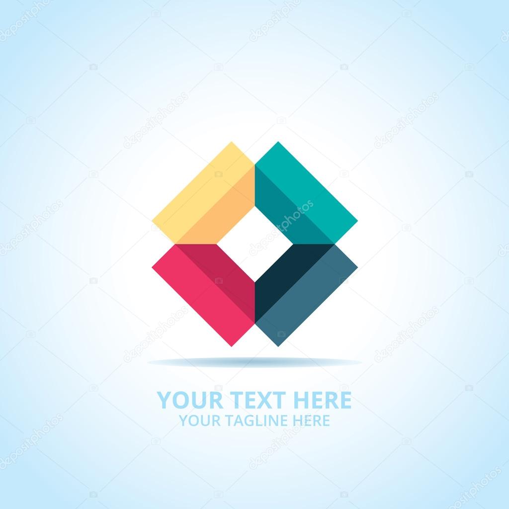 Abstract Creative Box Logo Design Concept Emblem Icon Flat Logotype abstract-creative-box-logo-design-concept-emblem-icon-flat-logotype