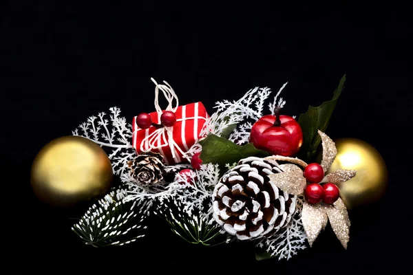 古典的なクリスマスの装飾 — ストック写真