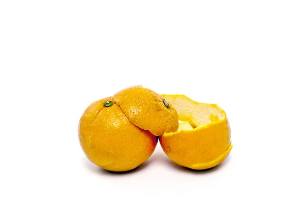 Orange and peel — Stock Photo, Image
