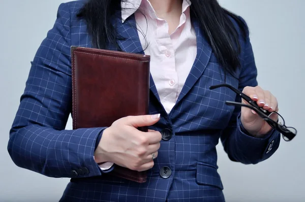 bussiness woman with glasses