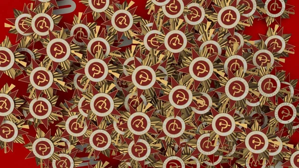 Zafer Günü 'ne adanmış arkaplan çizimleri (9 Mayıs)