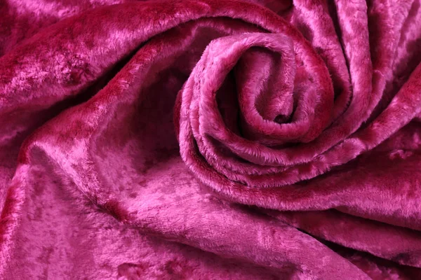 Texture Enveloppée Velours Rose — Photo