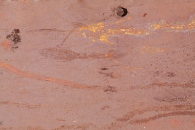 Paslı metal doku boyalı