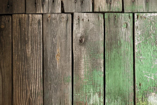 Old painted wooden planks — Stock Photo, Image