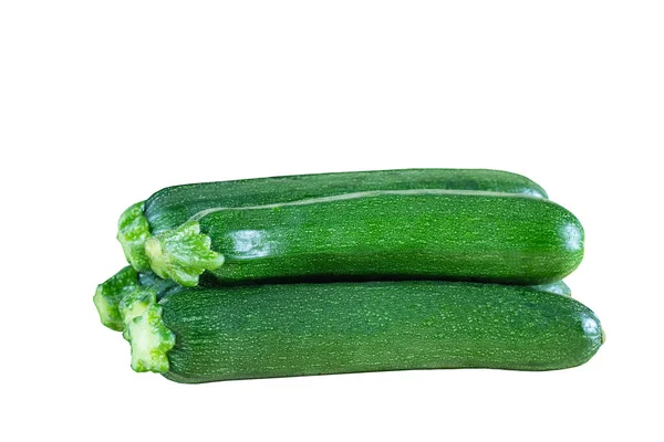 Zucchini Isolated White Background — Stock Photo, Image