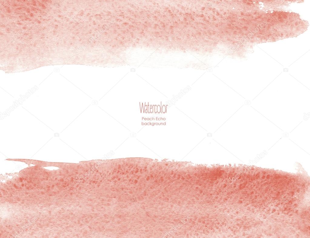 Eco color pesca di fondo dell acquerello — Foto Stock