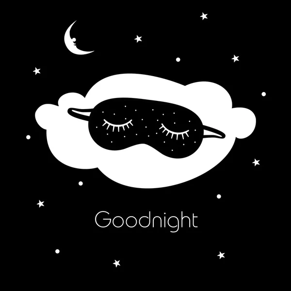 Bonne nuit. — Image vectorielle