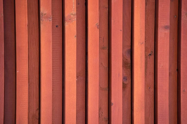 Textura Una Pared Madera Roja Hecha Tablas Repetitivas Primer Plano — Foto de Stock