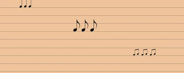 Fond Musical Avec Lignes Signes Musicaux Musique Abstraite Simple Pour — Photo