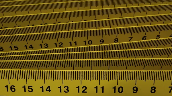 Accurate measure centimeter rulers texture background stock photos — Stock Photo, Image