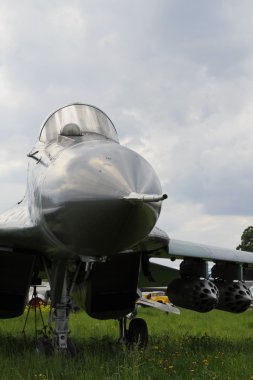 Kabin süpersonik jet avcı uçağı olarak Önden Görünüm