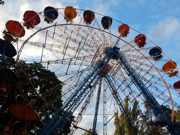 Pariserhjul på Luna Park — Stockfoto