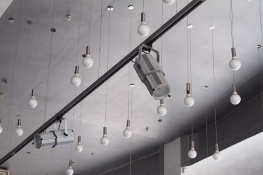 Studio ile parça projektör cihazları aydınlatma ve tavan lambaları