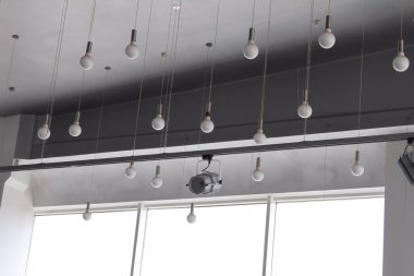 Studio ile parça projektör cihazları aydınlatma ve tavan lambaları