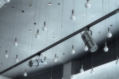Studio ile parça projektör cihazları aydınlatma ve tavan lambaları