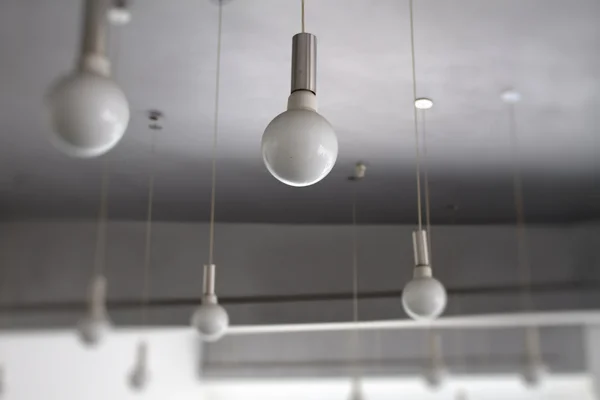 Ronde plafond lampen voor studio decoratie lichtontwerp — Stockfoto