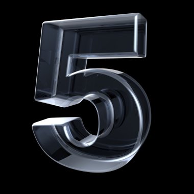 Şeffaf x-ray sayı 5 beş. 3D 