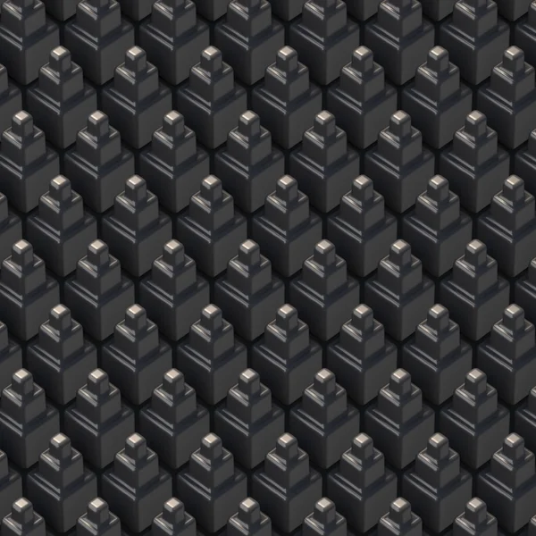 Чорний абстрактний фон. тривимірний — стокове фото