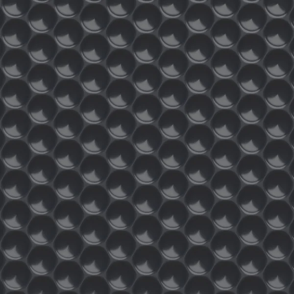 Fond hexagonal abstrait noir. 3D — Photo
