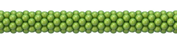 Globos Verdes Decoración Ilustración Renderizado Aislada Sobre Fondo Blanco —  Fotos de Stock
