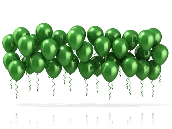 Globos verdes fotos de stock, imágenes de Globos verdes sin