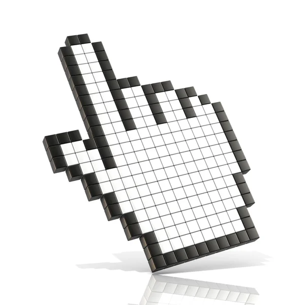 Mão do cursor — Fotografia de Stock