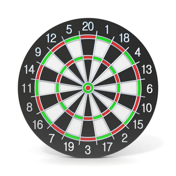 Dartboard. Front view — Stock Photo, Image