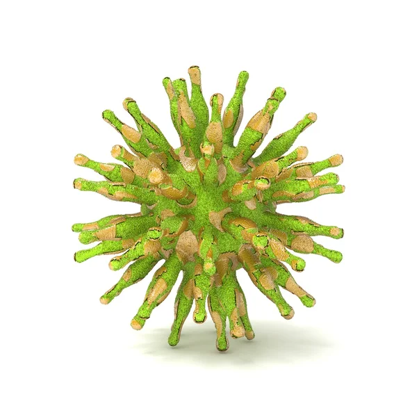 Virus. 3D gör — Stockfoto