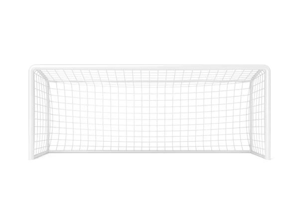 Futbol - futbol kapısı. 3D render