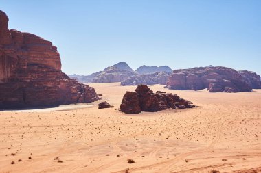 Ürdün Vadisi çöl dağları