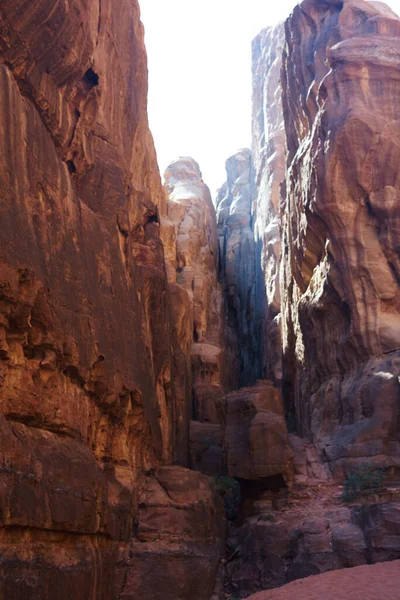 Ürdün Vadisi 'ndeki Gorge.