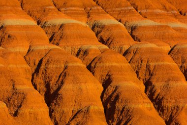 Geological formations in the Kazakhstan National Natural Park Altyn Emel