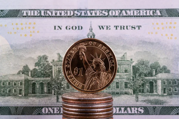1 Amerikan doları ve 100 Amerikan doları.