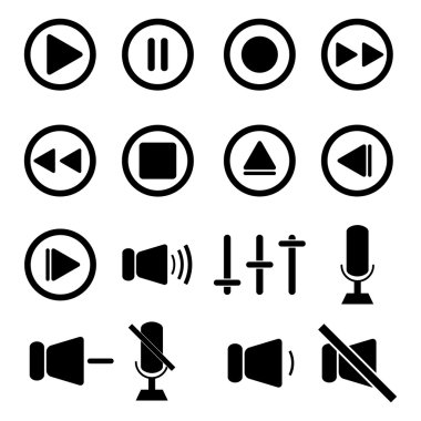 müzik ve ses simgeler