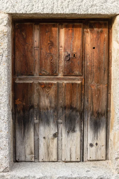 Porta de madeira velha — Fotografia de Stock