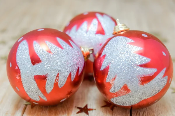The Christmas balls — Zdjęcie stockowe