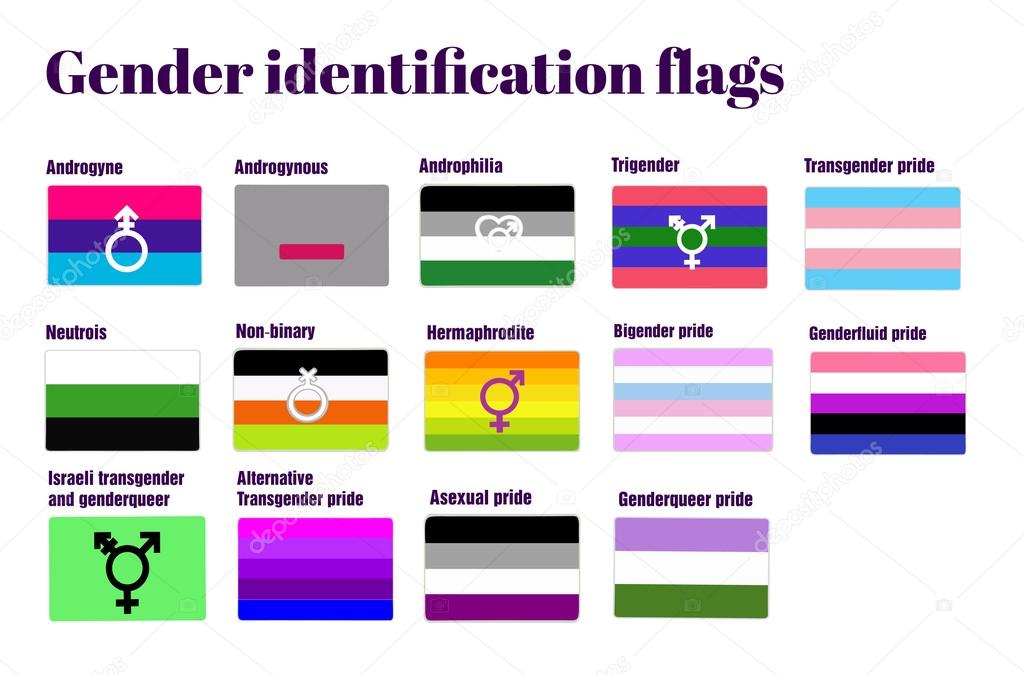 Banderas Lgbt Láminas fotográficas «Collage de banderas de orgullo