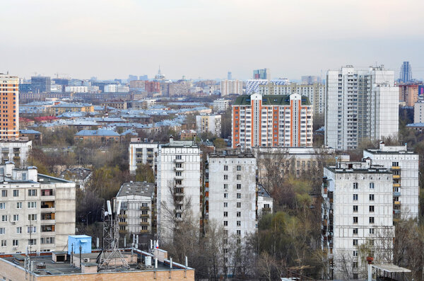 Крыши города
