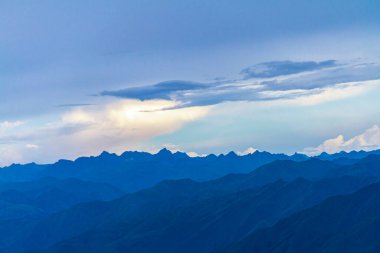Cusco şehrindeki And manzarası