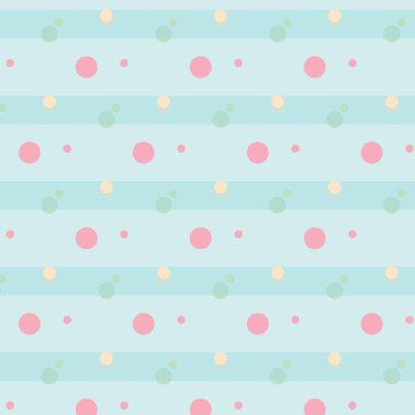 Pembe mavi benekli, noktasız desen arkaplanı