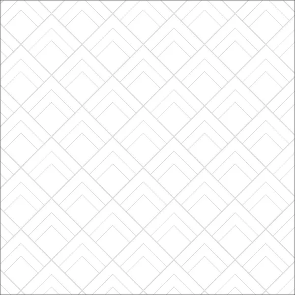 Angled Cuadrado Rectángulo Patrón Diamantes Con Línea Delgada Color Monocromo — Vector de stock