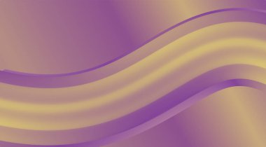 Violet and cream color wavy gradient fluid background, banner for presentation, landing page, web site.