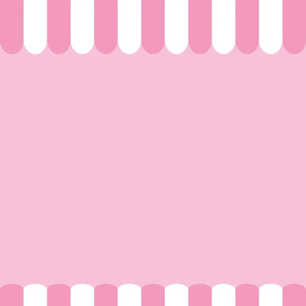 Розовый Фонтан Укрытия Занавес Розового Магазина — стоковый вектор