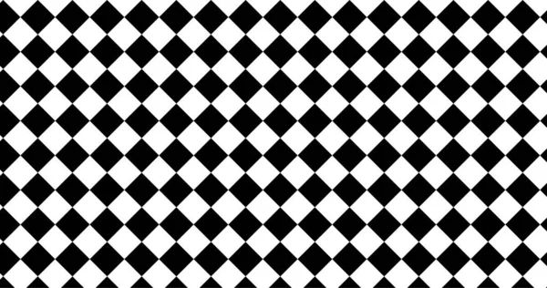 Чорно Білий Ромб Геометричний Візерунок — стоковий вектор